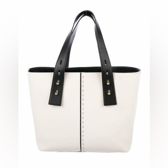 Frame Denim Handbags - FRAME Les Second Medium Cotton Canvas Tote Bag